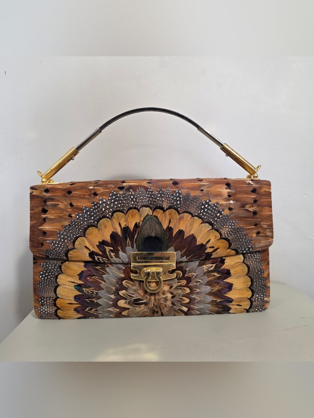 Genuine Feather handbag